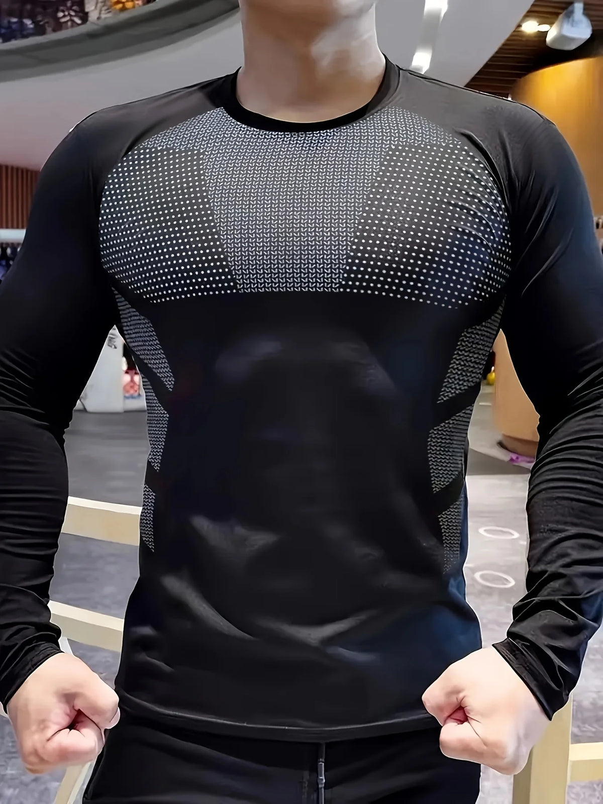 Men long sleeved T-shirt