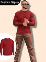 Quick Dry Mens Running T-Shirt Long Sleeve