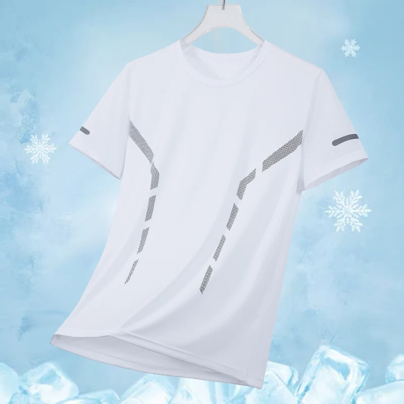 Men Running T-shirt Breathable