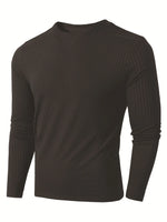 Quick Dry Mens Running T-Shirt Long Sleeve