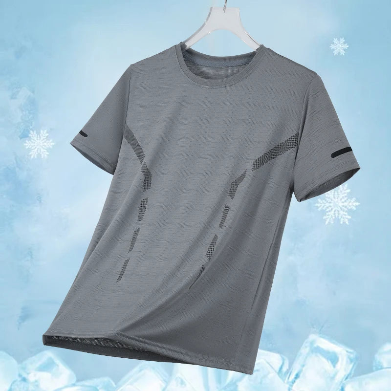 Men Running T-shirt Breathable