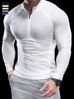 Men Sports T-shirt Long Sleeve